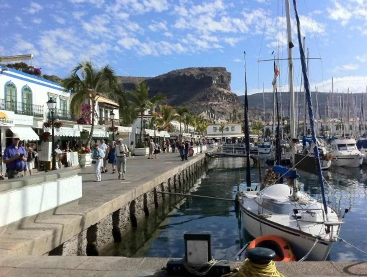 Precioso Yate En El Centro Del Puerto De Mogan酒店 外观 照片