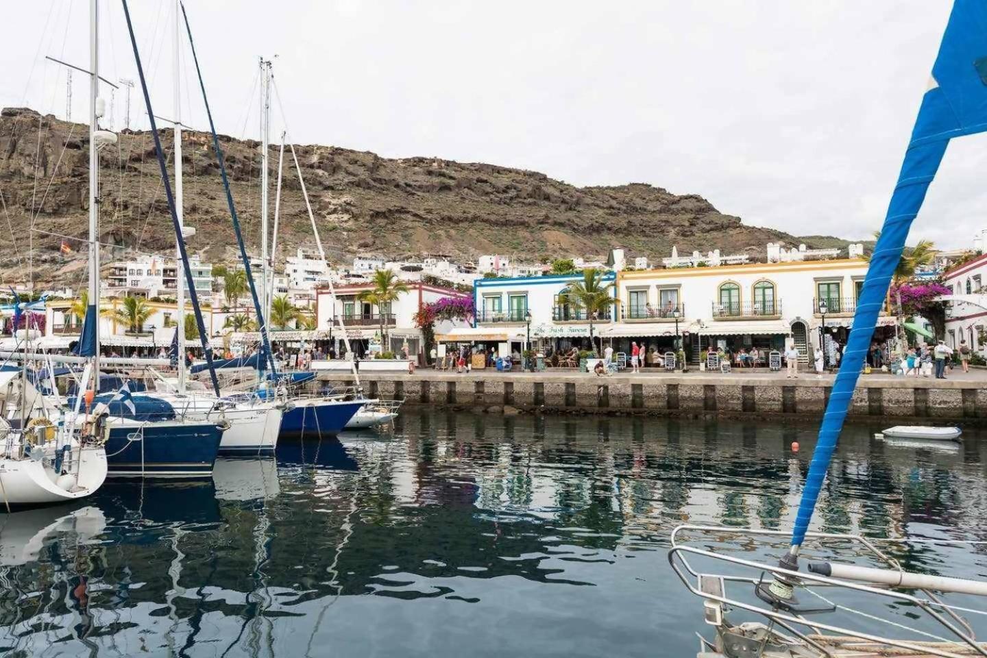 Precioso Yate En El Centro Del Puerto De Mogan酒店 外观 照片